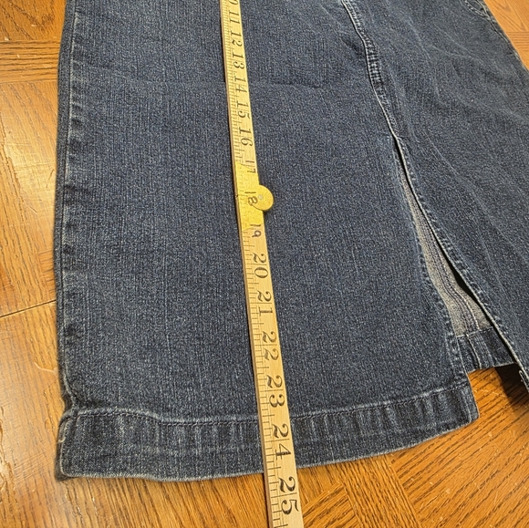 Tommy Hilfiger Blue Denim Jean Skirt Size 16 - Picture 5 of 10